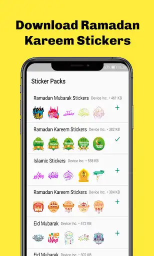 Play Ramadan Kareem Stickers For Whatsapp - WAStickers as an online game Ramadan Kareem Stickers For Whatsapp - WAStickers with UptoPlay