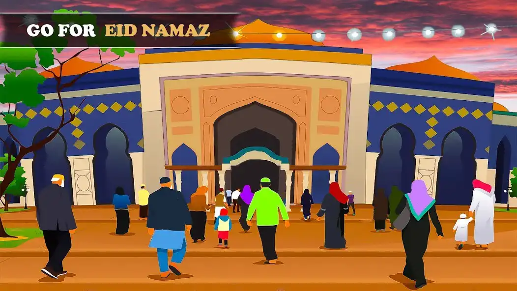Play Ramadan Life Simulator Game 3D as an online game Ramadan Life Simulator Game 3D with UptoPlay
