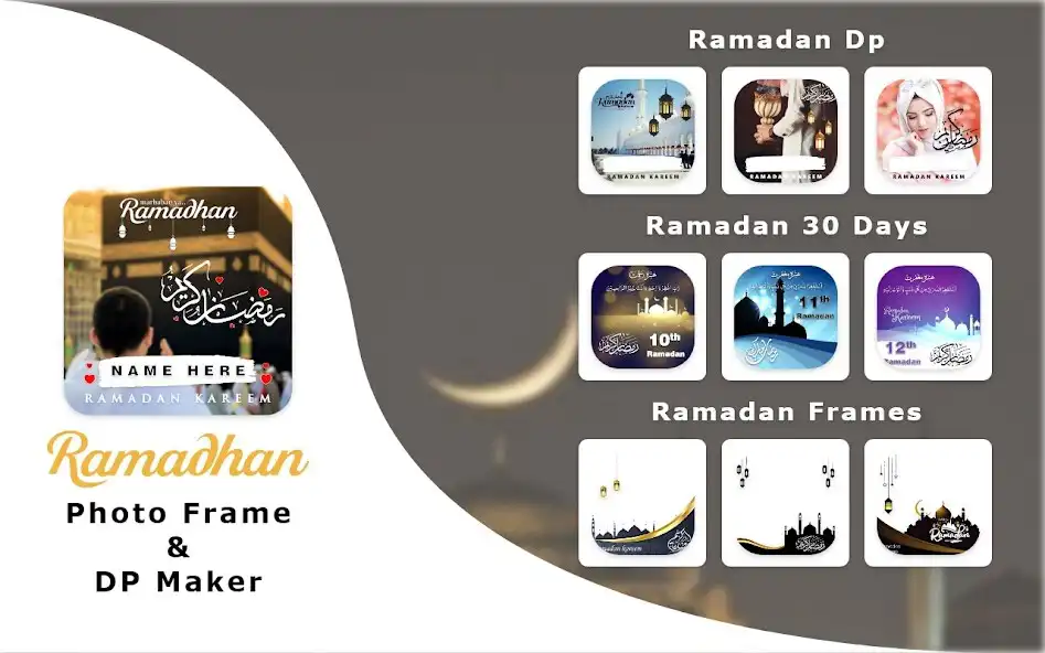 Play Ramadan Photo Frame  Dp Maker  and enjoy Ramadan Photo Frame  Dp Maker with UptoPlay