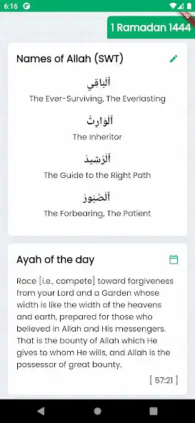 Play Ramadan Planner By IUT SIKS  and enjoy Ramadan Planner By IUT SIKS with UptoPlay