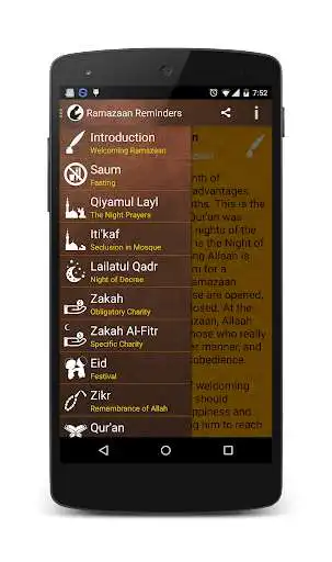 Play Ramazaan Reminders as an online game Ramazaan Reminders with UptoPlay