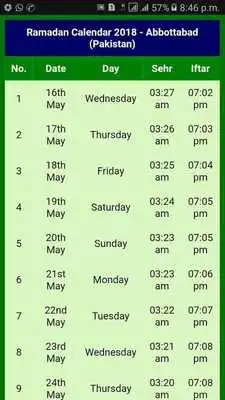Play Ramazan Calendar