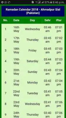 Play Ramazan Calendar