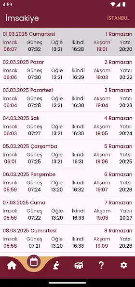 Play Ramazan İmsakiyesi 2025 as an online game Ramazan İmsakiyesi 2025 with UptoPlay