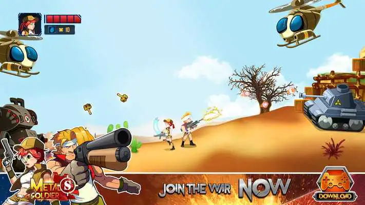 Play Rambos - Metal Solid Slug 3d Game Play Rambos - Metal Solid Slug 3d Game