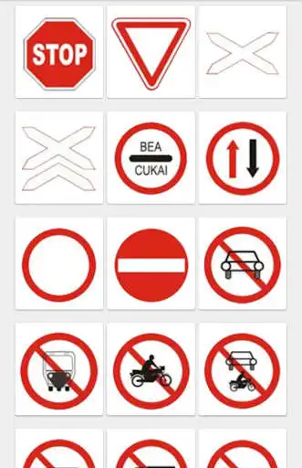 Play Rambu dan Simulasi Tes SIM as an online game Rambu dan Simulasi Tes SIM with UptoPlay