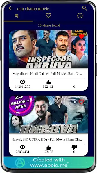 Play Ram Charan Movie Hindi Dubbed as an online game Ram Charan Movie Hindi Dubbed with UptoPlay