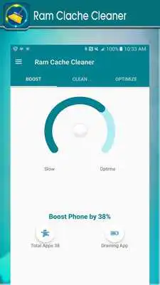 Play Ram Clean Master Memory Cleaner Phone Booster