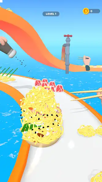 Play Ramen Run 3D  and enjoy Ramen Run 3D with UptoPlay