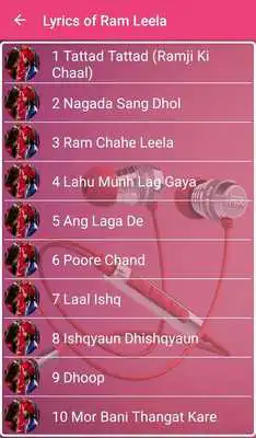 Play Ram Leela Songs Lyrics