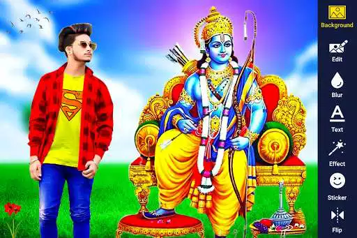 Play Ram navmi photo editor