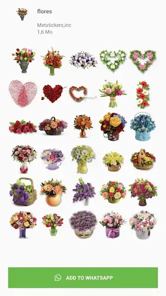 Play Ramos de flores- WastickerApps as an online game Ramos de flores- WastickerApps with UptoPlay