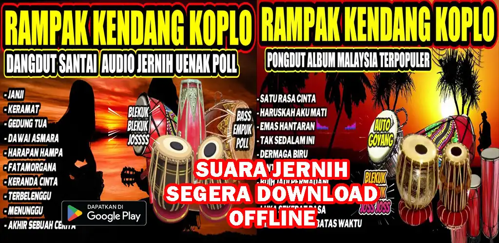 Play Rampak Kendang Koplo Offline  and enjoy Rampak Kendang Koplo Offline with UptoPlay
