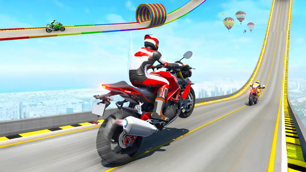Play Ramp Bike Stunt Mega Racer  and enjoy Ramp Bike Stunt Mega Racer with UptoPlay