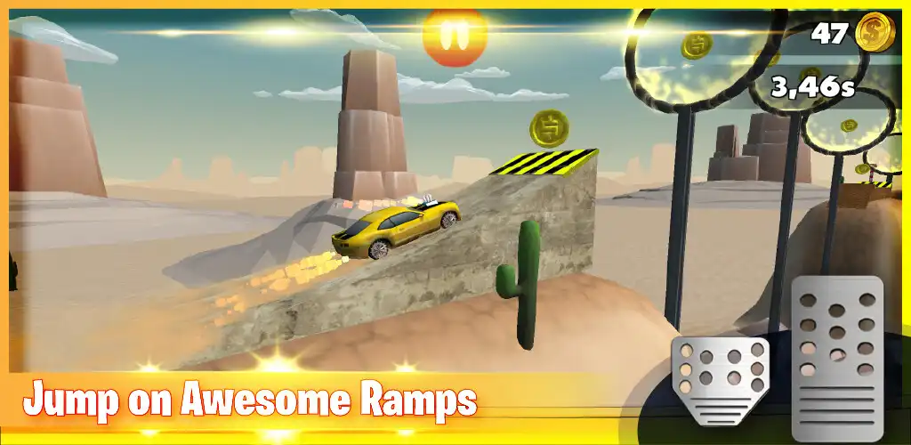 Play Ramp Car Game - Crazy Master  and enjoy Ramp Car Game - Crazy Master with UptoPlay