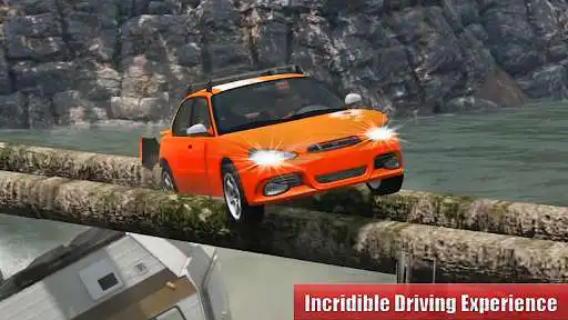 Play Ramp Car Stunt 3D:Impossible Car Racing Simulator as an online game Ramp Car Stunt 3D:Impossible Car Racing Simulator with UptoPlay