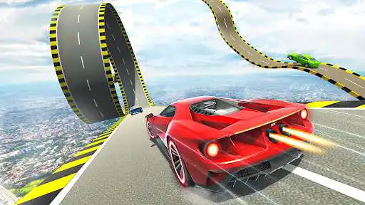 Play Ramp Car Stunt Games: Car Game as an online game Ramp Car Stunt Games: Car Game with UptoPlay