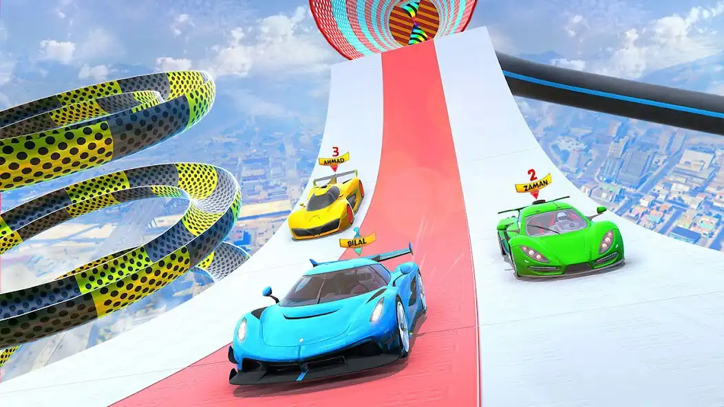 Play Ramp Car Stunt Racing Games 3D  and enjoy Ramp Car Stunt Racing Games 3D with UptoPlay