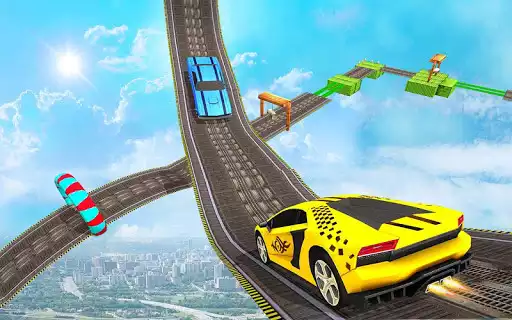 Play Ramp Car Stunts: Racing Games as an online game Ramp Car Stunts: Racing Games with UptoPlay