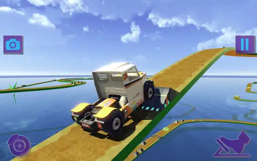 Play Ramp Stunt Desperate Idle Jeep  and enjoy Ramp Stunt Desperate Idle Jeep with UptoPlay
