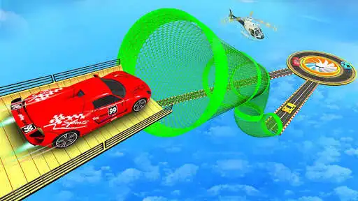 Play Ramp Stunt Games - Car Stunt as an online game Ramp Stunt Games - Car Stunt with UptoPlay