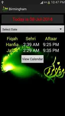 Play Ramzan Calender 2014