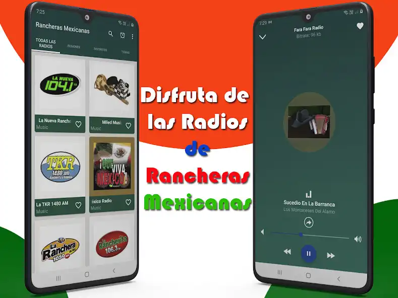 Play Rancheras Mexicanas - Radios  and enjoy Rancheras Mexicanas - Radios with UptoPlay