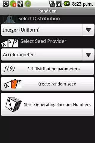 Play RandGen: Real Random Numbers  and enjoy RandGen: Real Random Numbers with UptoPlay