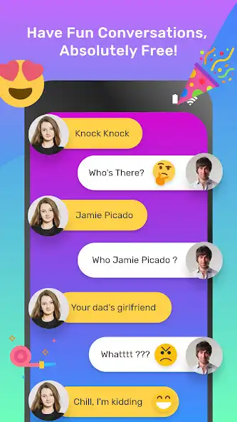 Play Random Chat - Stranger Chat as an online game Random Chat - Stranger Chat with UptoPlay
