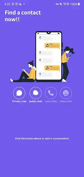 Play Random chat - with stranger  and enjoy Random chat - with stranger with UptoPlay