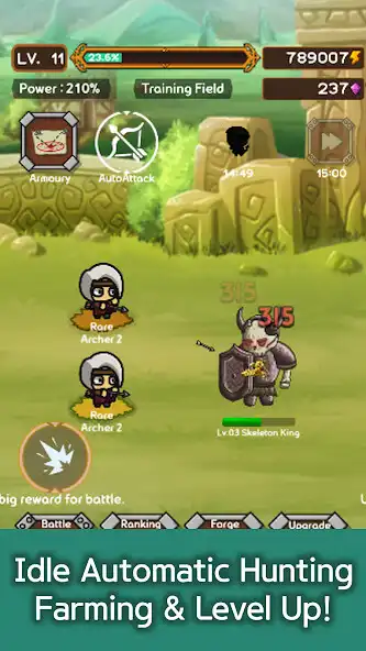 Play Random Defense : Level Up as an online game Random Defense : Level Up with UptoPlay