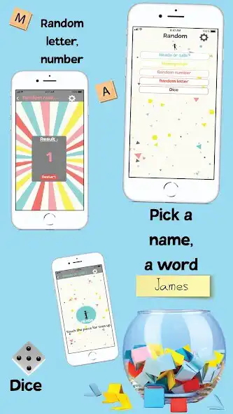 Play Random generator : name,number  and enjoy Random generator : name,number with UptoPlay