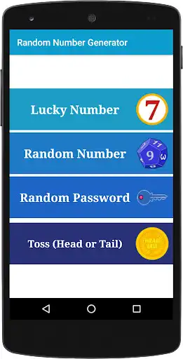 Play Random Generator (Number, Password, Coin Toss)  and enjoy Random Generator (Number, Password, Coin Toss) with UptoPlay