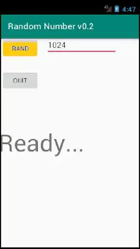 Play Random # Generator v0.1 as an online game Random # Generator v0.1 with UptoPlay