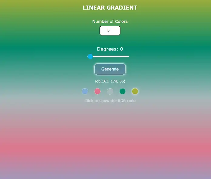 Play Random Gradients Generator as an online game Random Gradients Generator with UptoPlay
