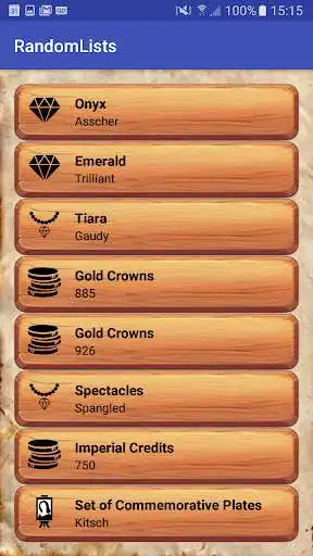 Play Random Lists as an online game Random Lists with UptoPlay