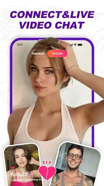 Play Random Live Video Chat-BigLive as an online game Random Live Video Chat-BigLive with UptoPlay