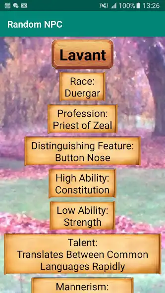 Play Random NPC Generator  and enjoy Random NPC Generator with UptoPlay