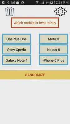 Play Random number  Decision maker