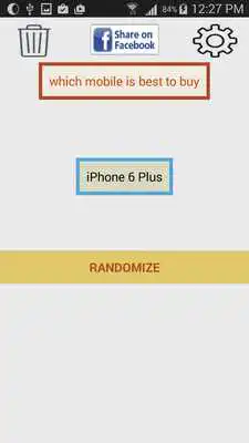 Play Random number  Decision maker