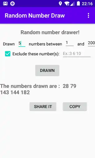 Play Random Number Drawer as an online game Random Number Drawer with UptoPlay