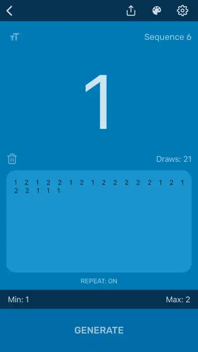 Play Random Number Generator App as an online game Random Number Generator App with UptoPlay