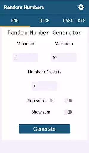 Play Random Number  and enjoy Random Number with UptoPlay