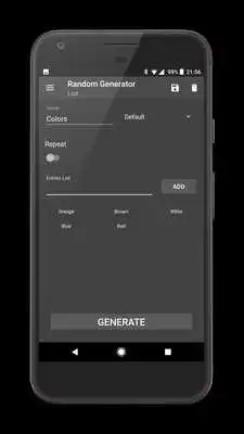 Play Random Numbers Generator