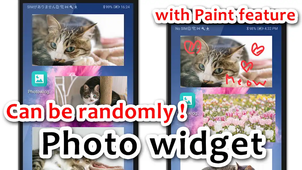 Play Random photo widget with paint  and enjoy Random photo widget with paint with UptoPlay