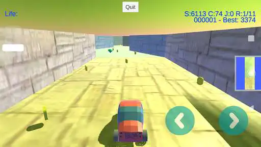 Play RandomRun as an online game RandomRun with UptoPlay