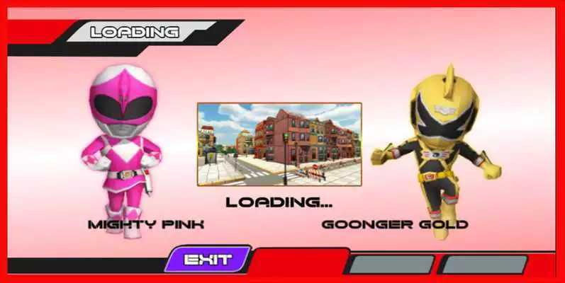 Play Rangers Fighting Super Game