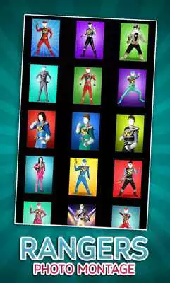 Play Rangers Photo Montage - SuperHero Camera Editor