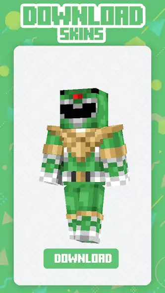 Play Rangers Skins for Minecraft as an online game Rangers Skins for Minecraft with UptoPlay