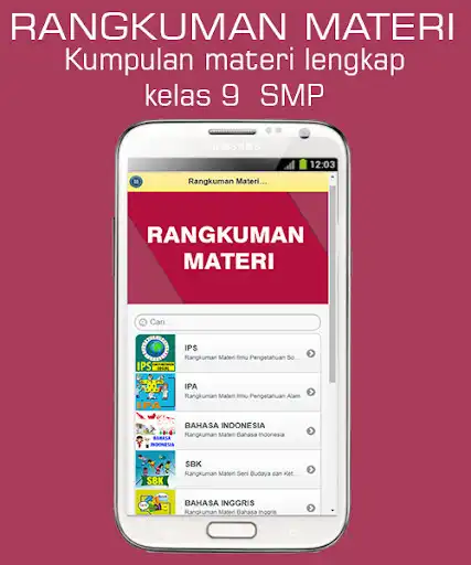 Play Rangkuman Materi Kelas 9 SMP  and enjoy Rangkuman Materi Kelas 9 SMP with UptoPlay